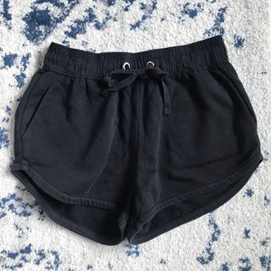 H&M Black Shorts